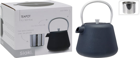 Teekanne aus Gusseisen 1000 ml - Tinkie
