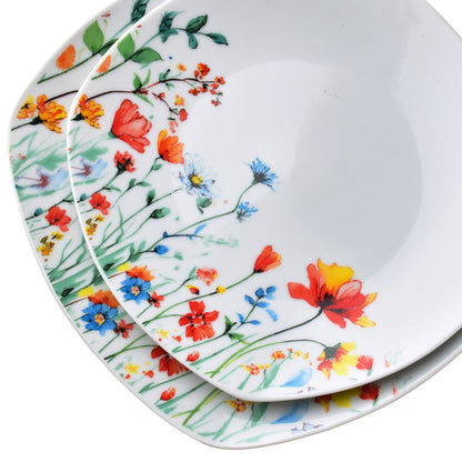 LEA Smooth 18 teiliges Geschirrset Schüssel 500 ml 16 5/19 5/22 cm - Tinkie
