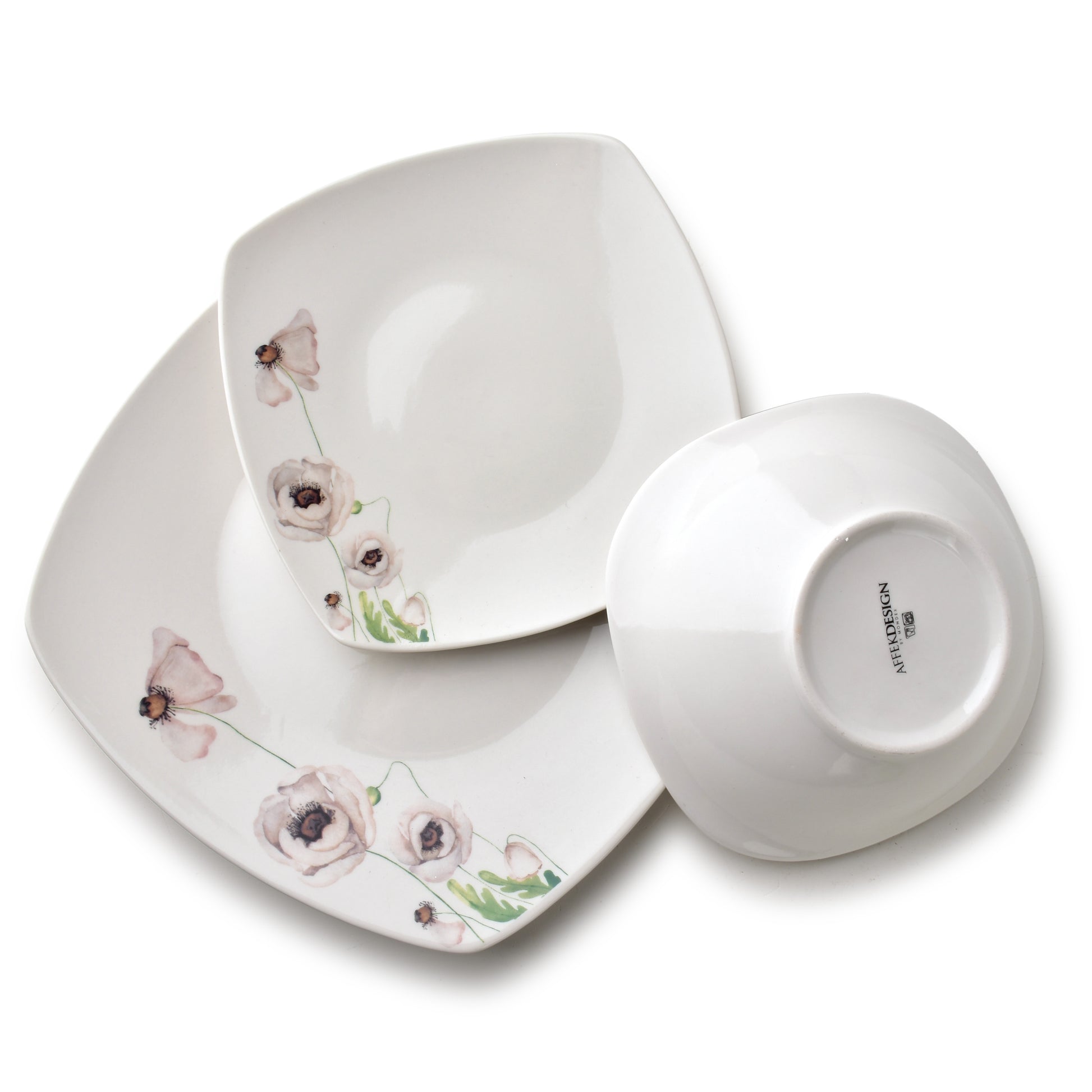 LEA Pink 18 teiliges Geschirrset Schüssel 16 5 cm 500 ml / 18 cm / 24 cm - Tinkie