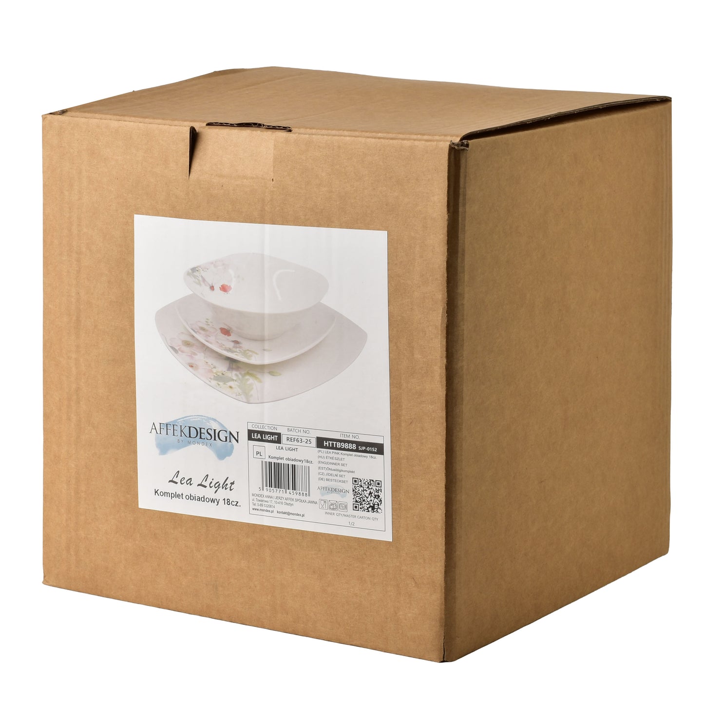 LEA Light 18 teiliges Geschirrset Schüssel 16 5 cm 500 ml / 18 cm / 24 cm - Tinkie