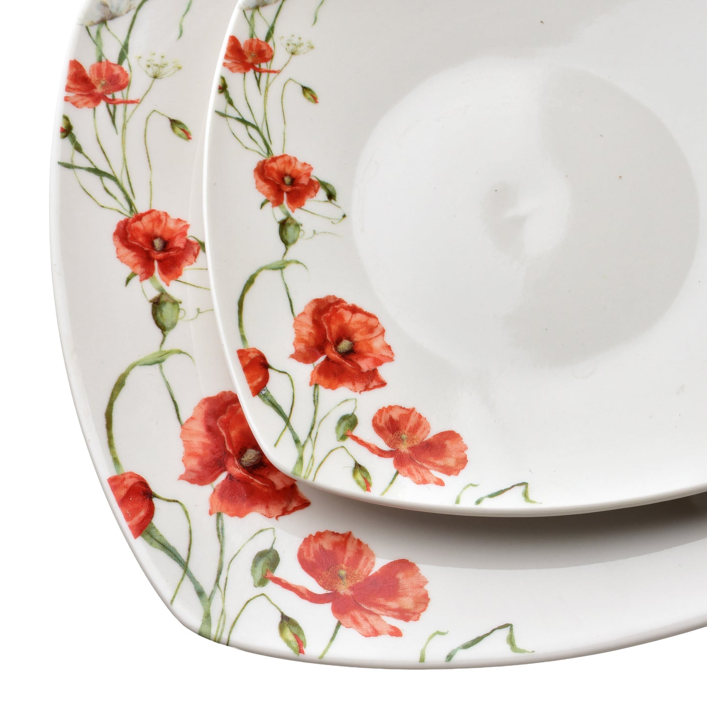 LEA Poppy 18 teiliges Geschirrset Schüssel 500 ml 16 5 cm/18 cm/24 cm - Tinkie