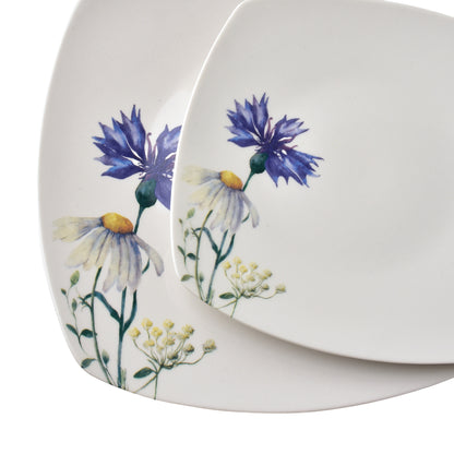 LEA Cornflower 18 teiliges Geschirrset Schüssel 16 5 cm 500 ml / 18 cm / 24 cm - Tinkie