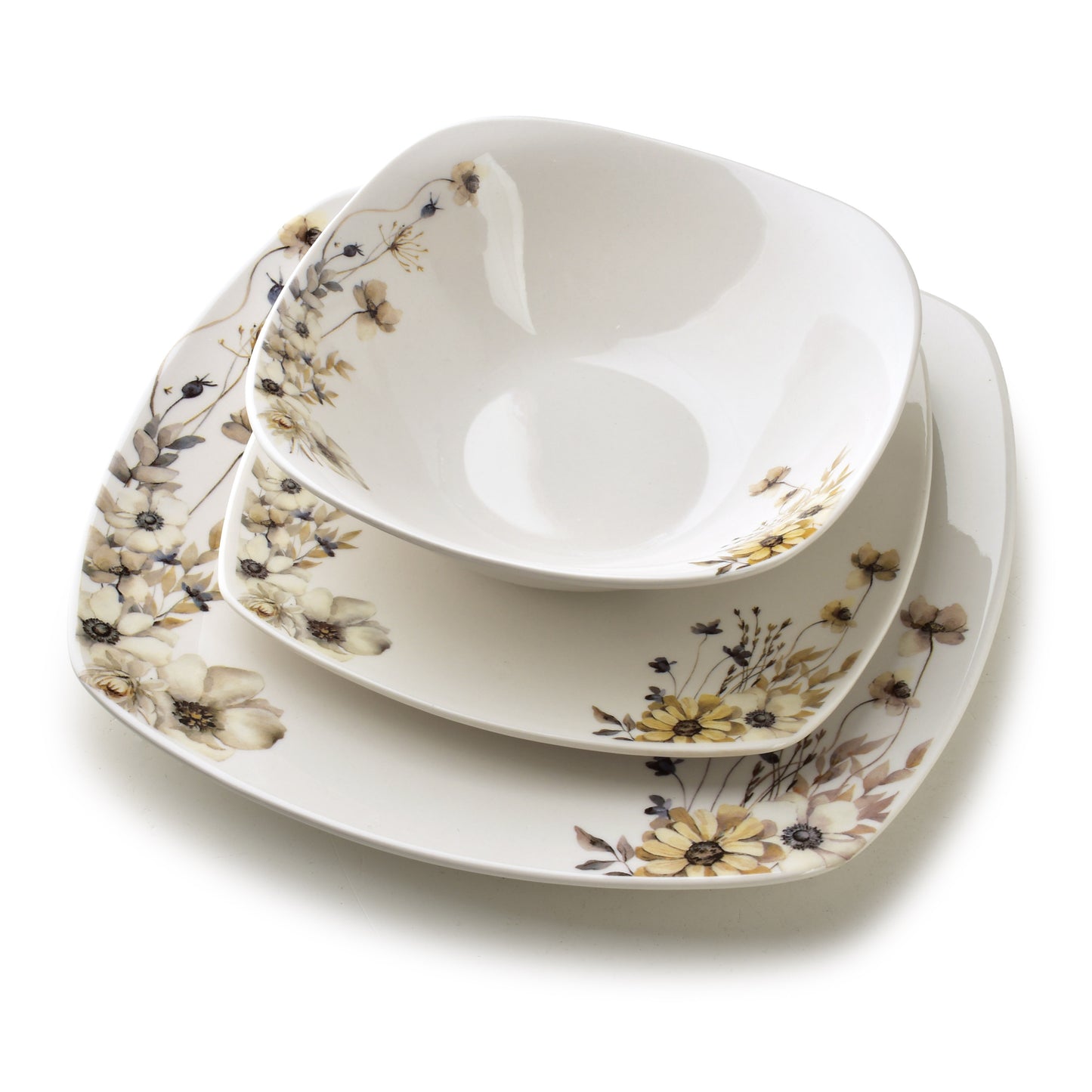 LEA Prime 18 teiliges Geschirrset Schüssel 500 ml 16 5 cm/18 cm/24 cm - Tinkie