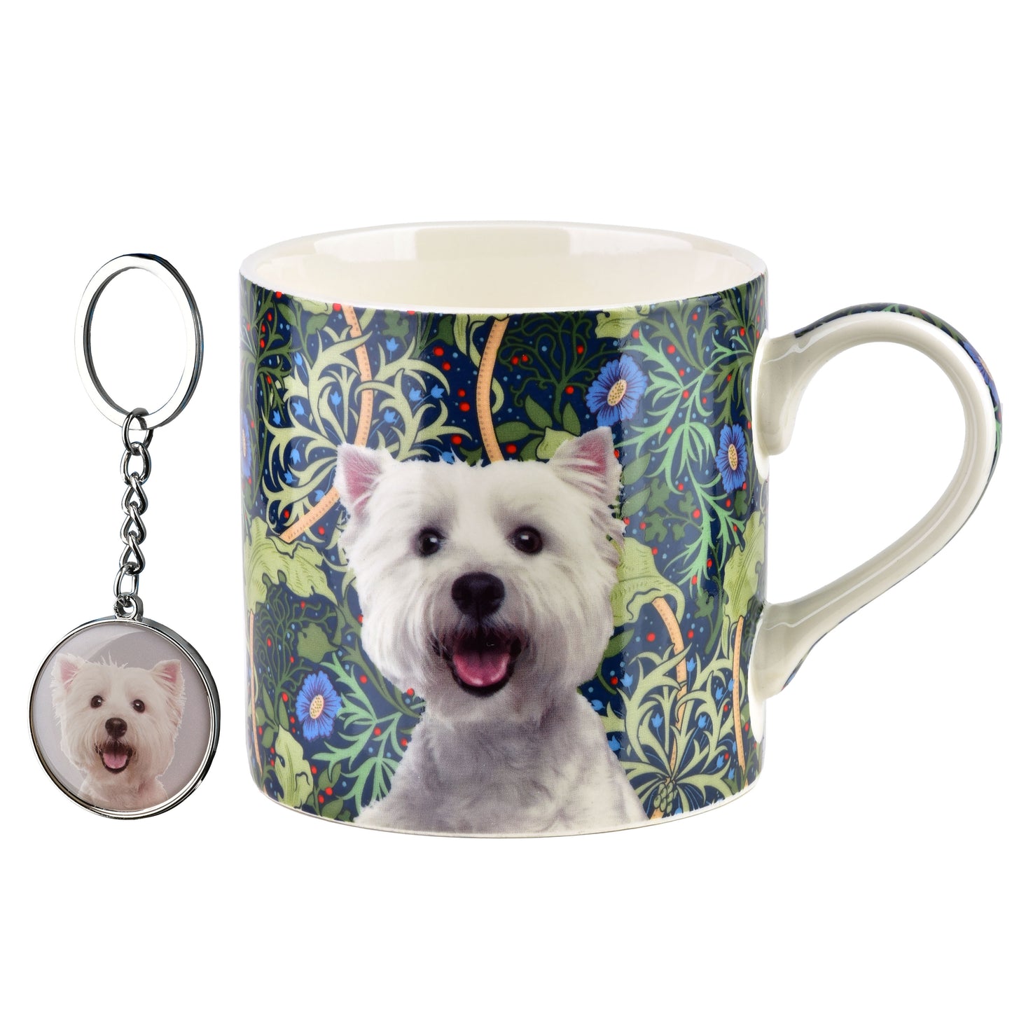 Noya Becher mit Schlüsselanhänger 380 ml West Terrier - Tinkie