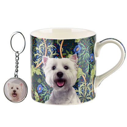 Noya Becher mit Schlüsselanhänger 380 ml West Terrier - Tinkie