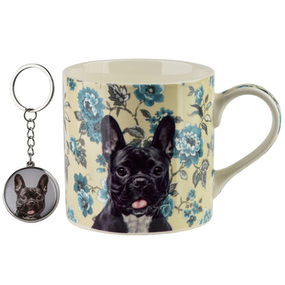 Noya Becher mit Schlüsselanhänger 380 ml Französische Bulldogge - Tinkie
