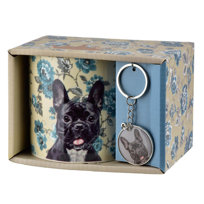 Noya Becher mit Schlüsselanhänger 380 ml Französische Bulldogge - Tinkie