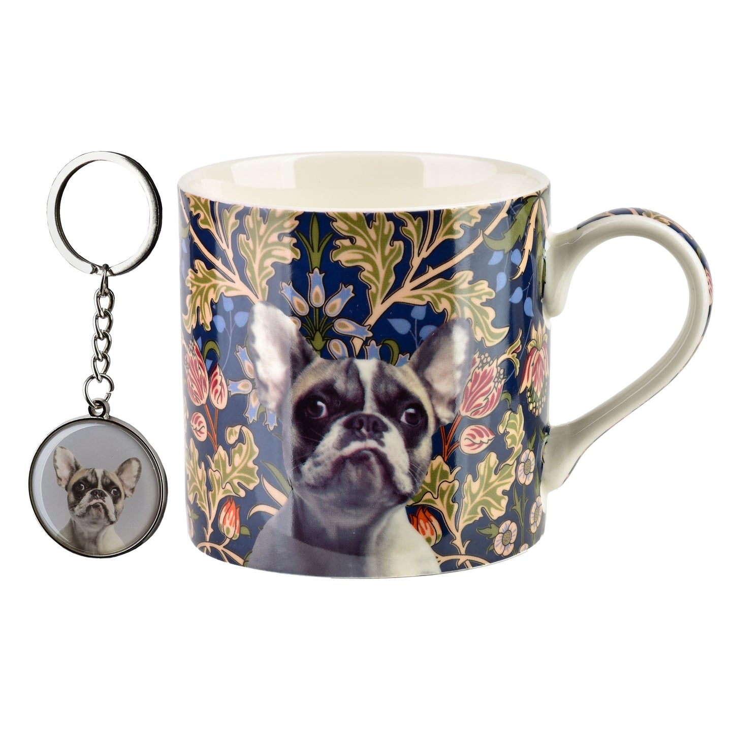 Noya Becher mit Schlüsselanhänger 380 ml Französische Bulldogge - Tinkie