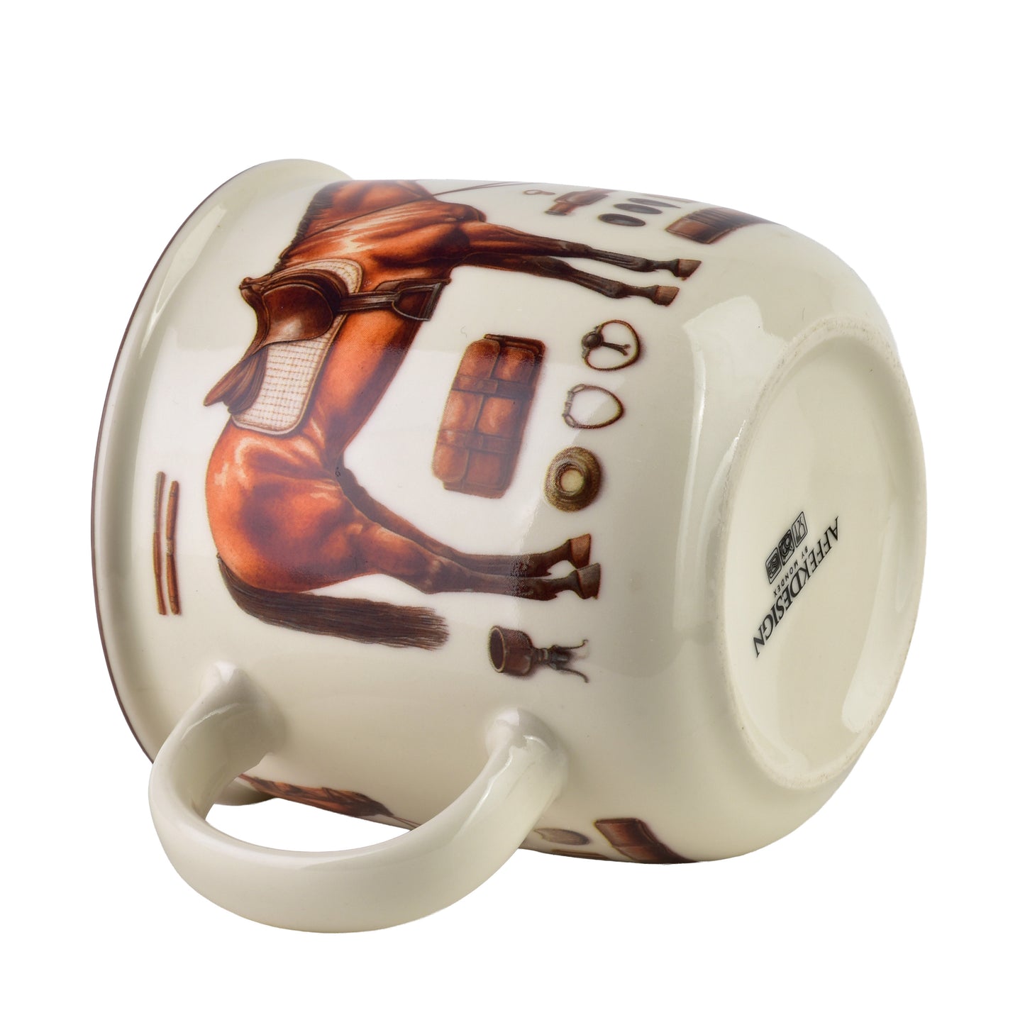 Norman Kaffeebecher (450ml) mit Pferde-Motiv - Tinkie