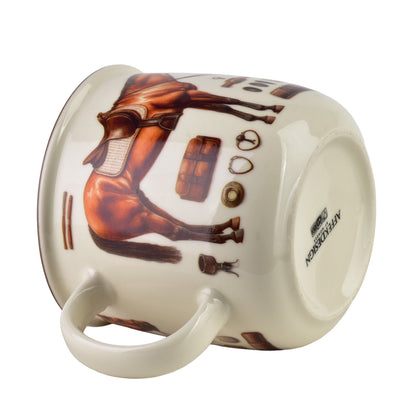 Norman Kaffeebecher (450ml) mit Pferde-Motiv - Tinkie