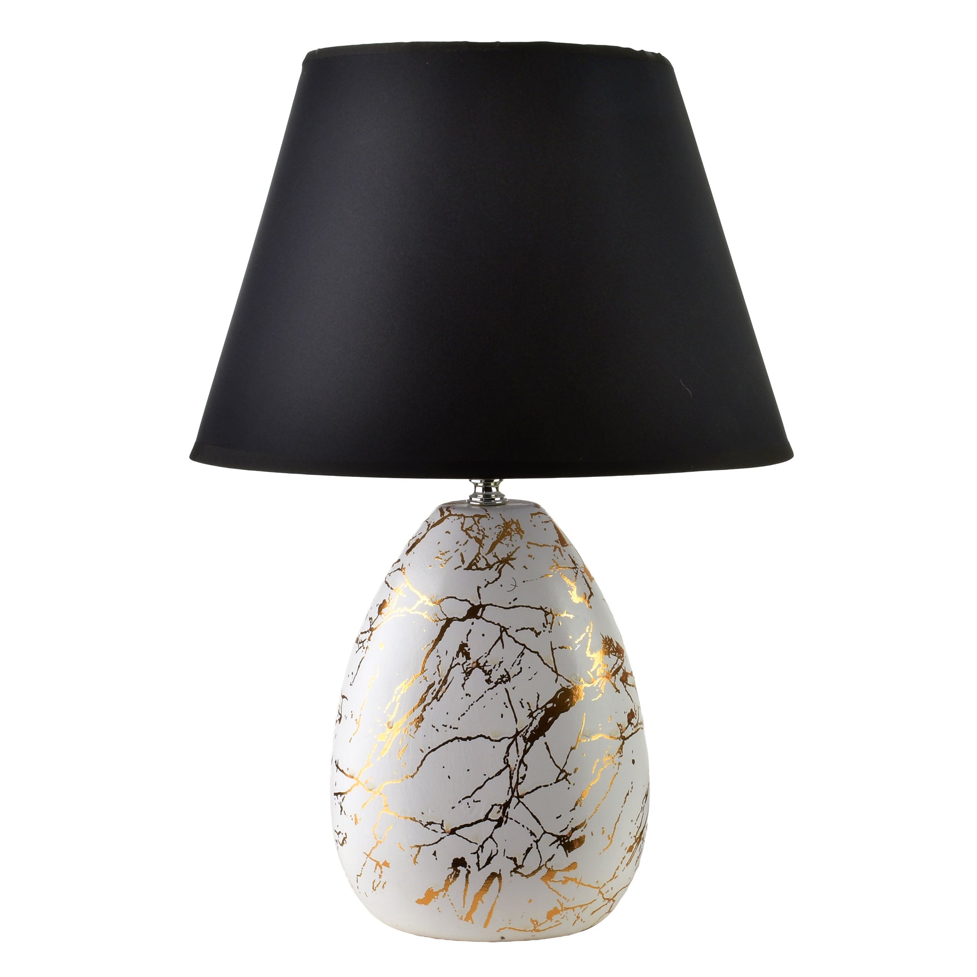 Leti Marble Tischlampe in Marmor-Gold-Optik - Tinkie