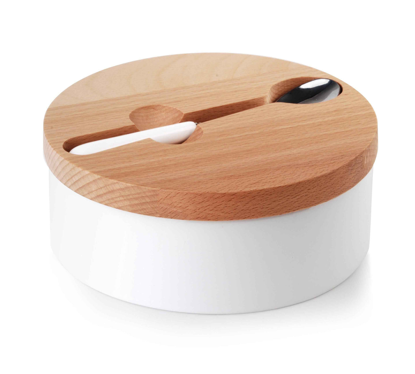Basic Kitchen Zuckerdose mit Löffel Cookini