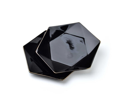 Ralph Black Set mit 2 Desserttellern - Tinkie