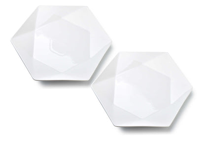 Ralph White Set mit 2 flachen Tellern - Tinkie