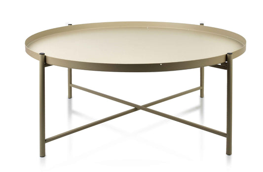 Lucas Beige Couchtisch 76 50 x H 32 cm - tinkie.de