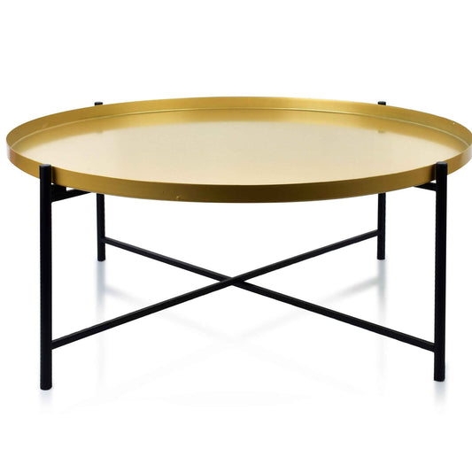 Lucas BLACK&amp Gold Couchtisch 76 5 x H 32 cm
