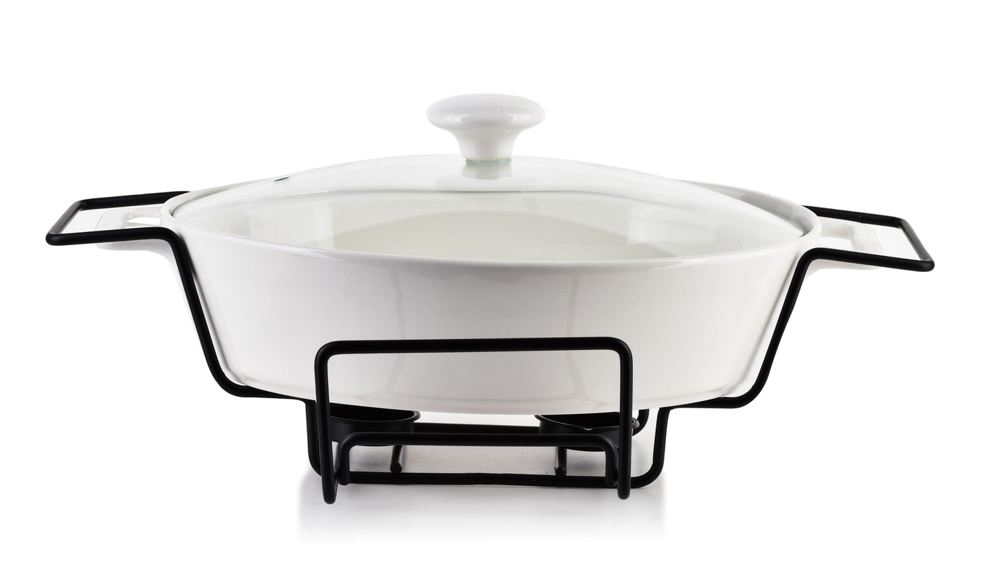 Modern Kitchen Warmhaltebehälter 1 6 l glatt weiß - Tinkie