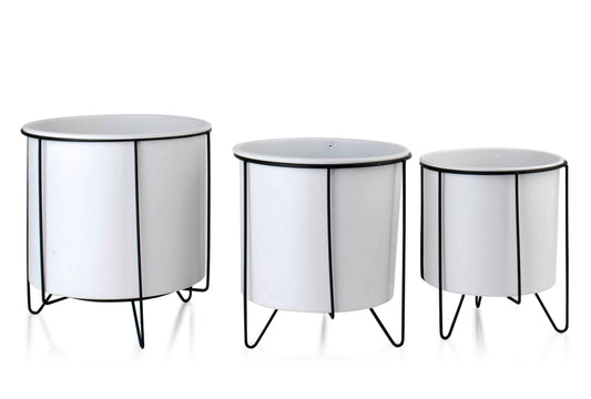 Swen WHITE&amp Black Set mit 3 Schutzhüllen am Ständer
