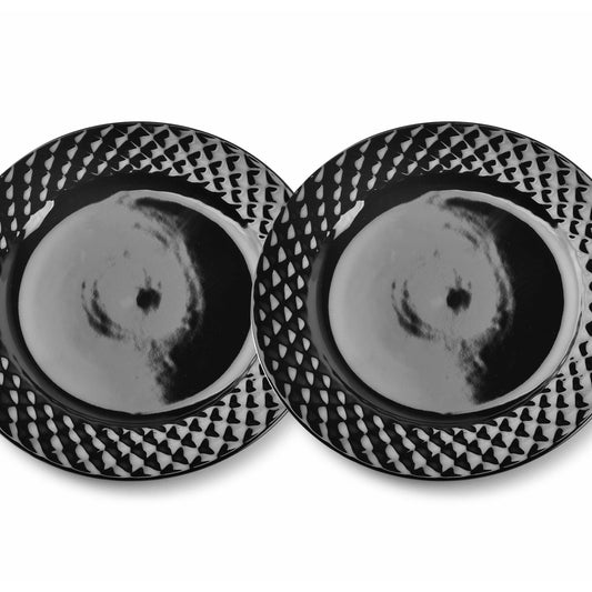 Diament Black Set mit 2 Desserttellern (20 5 cm) - Tinkie