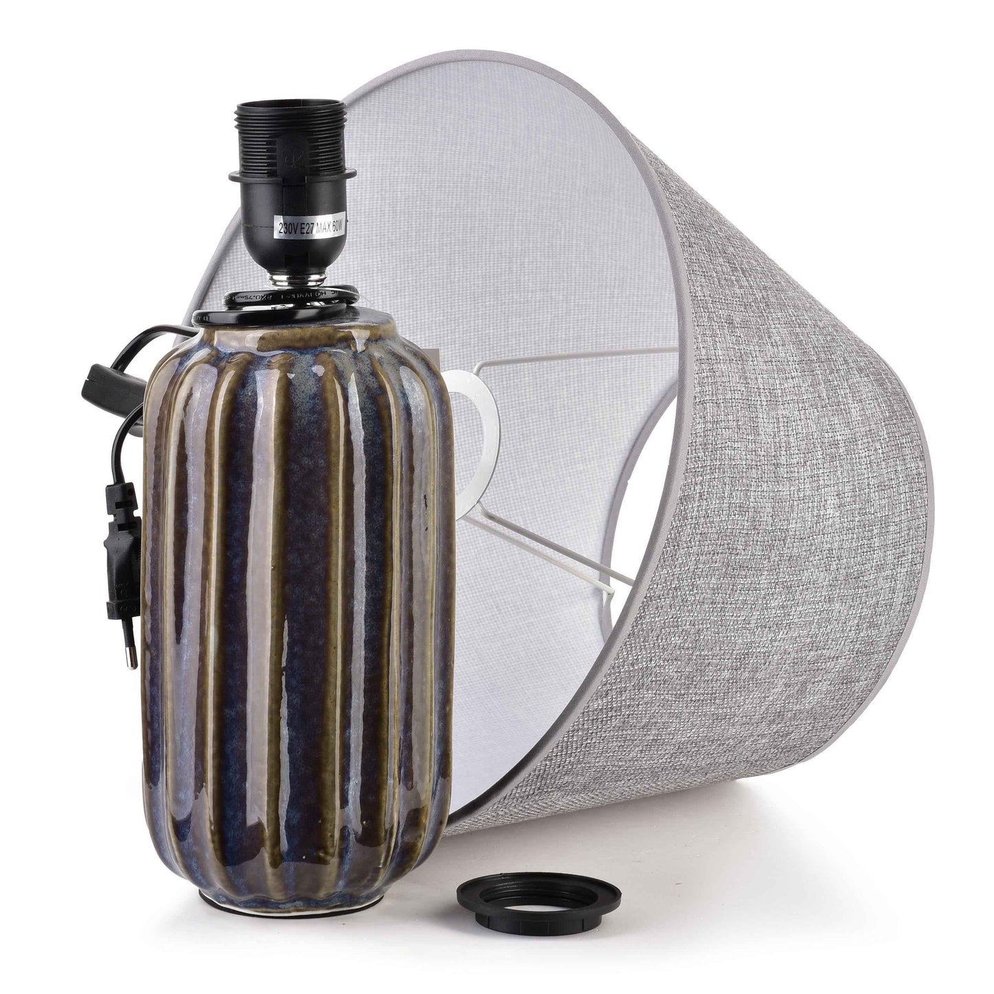 Leti Grey Tischlampe
