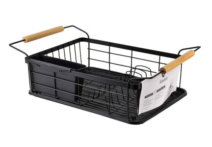 Basic Kitchen Abtropfgestell mit Holzgriffen
