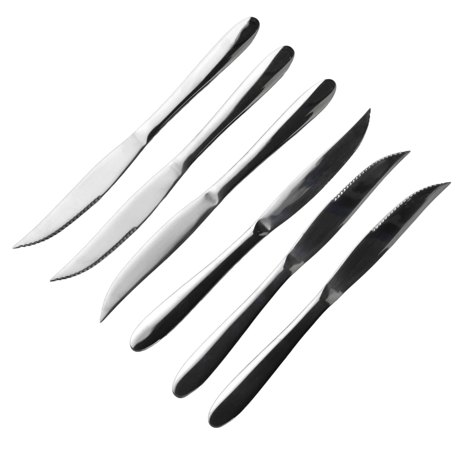 Orchid 6er Set Steakmesser 23 cm