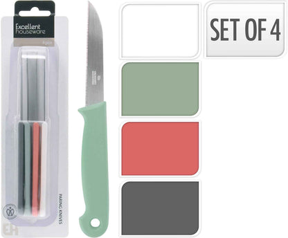 4 Teiliges Schälmesserset