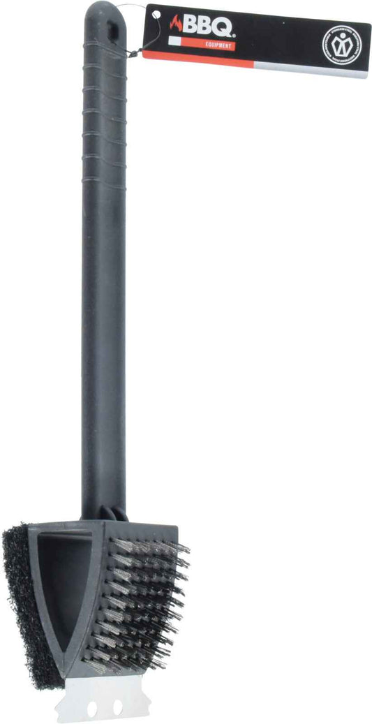 3 in 1 Grillbürste 37 cm