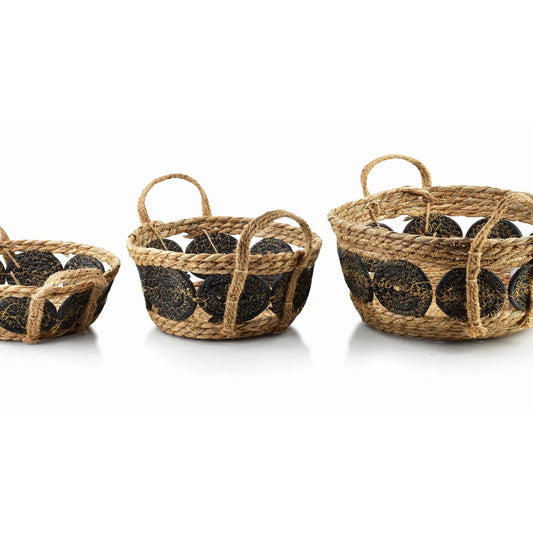 Bali 3er Korb Set aus Seegras beige - tinkie.de