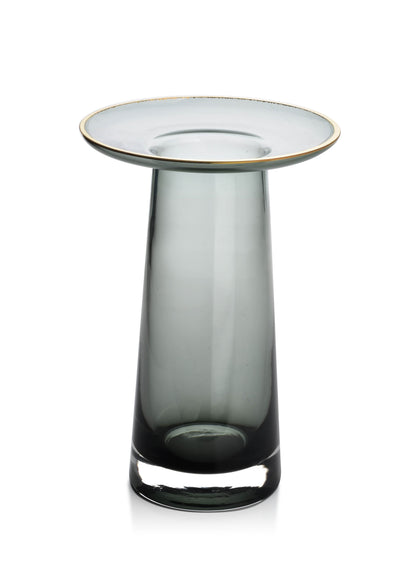 Serenite Vase mit Rand grau - tinkie.de