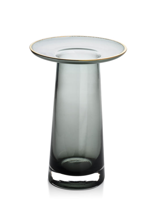 Serenite Vase mit Rand grau - tinkie.de