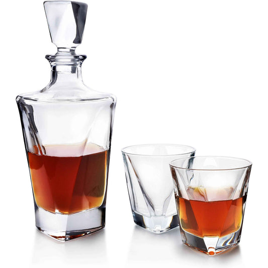 EVA Triangle Karaffe + 6 Gläser 280 ml/780 ml