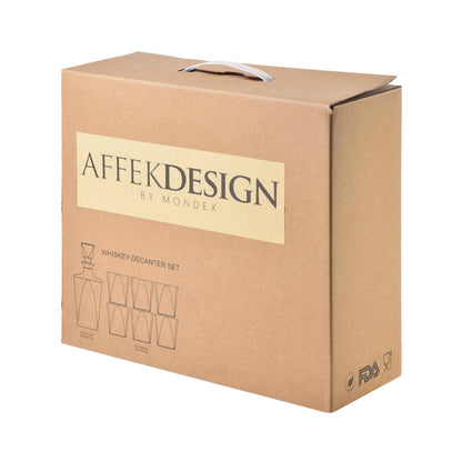 EVA Triangle Karaffe + 6 Gläser 280 ml/780 ml - tinkie.de