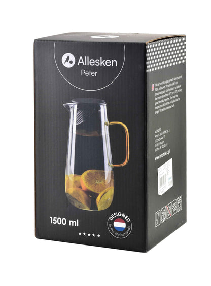 Peter Glaskanne 1 5 l grau