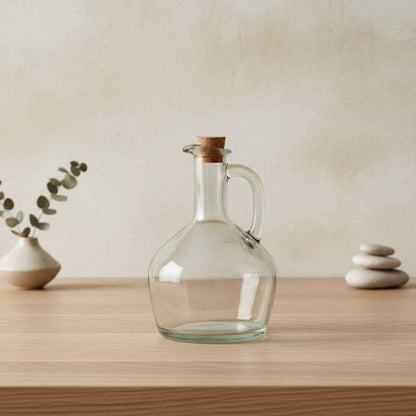 Modern Kitchen Glaskaraffe mit Korkverschluss 400 ml