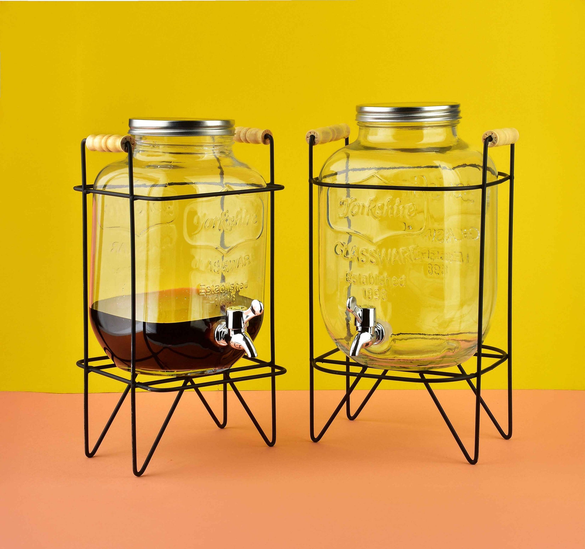 Modern Kitchen Glas mit Ausguss 4 l inklusive Ständer