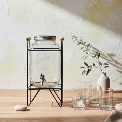 Modern Kitchen Glas mit Ausguss 4 l inklusive Ständer