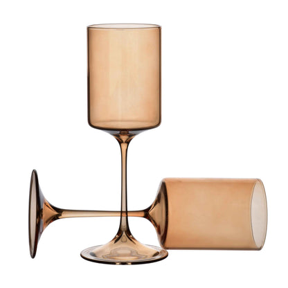 Romane Set mit 4 Gläsern 300 ml Borosilikatglas