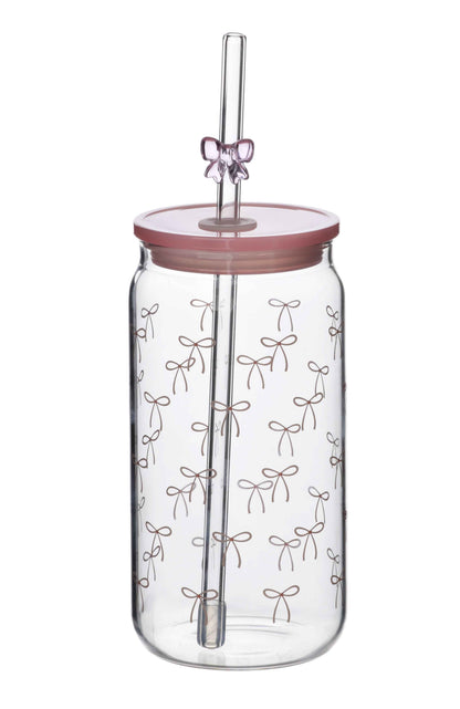 Peter Ribbon Becher mit Strohhalm 480 ml