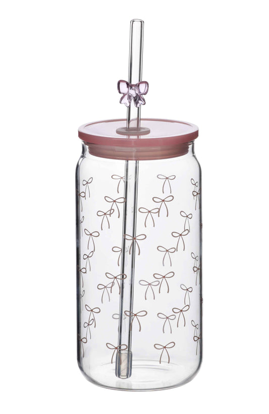 Peter Ribbon Becher mit Strohhalm 480 ml