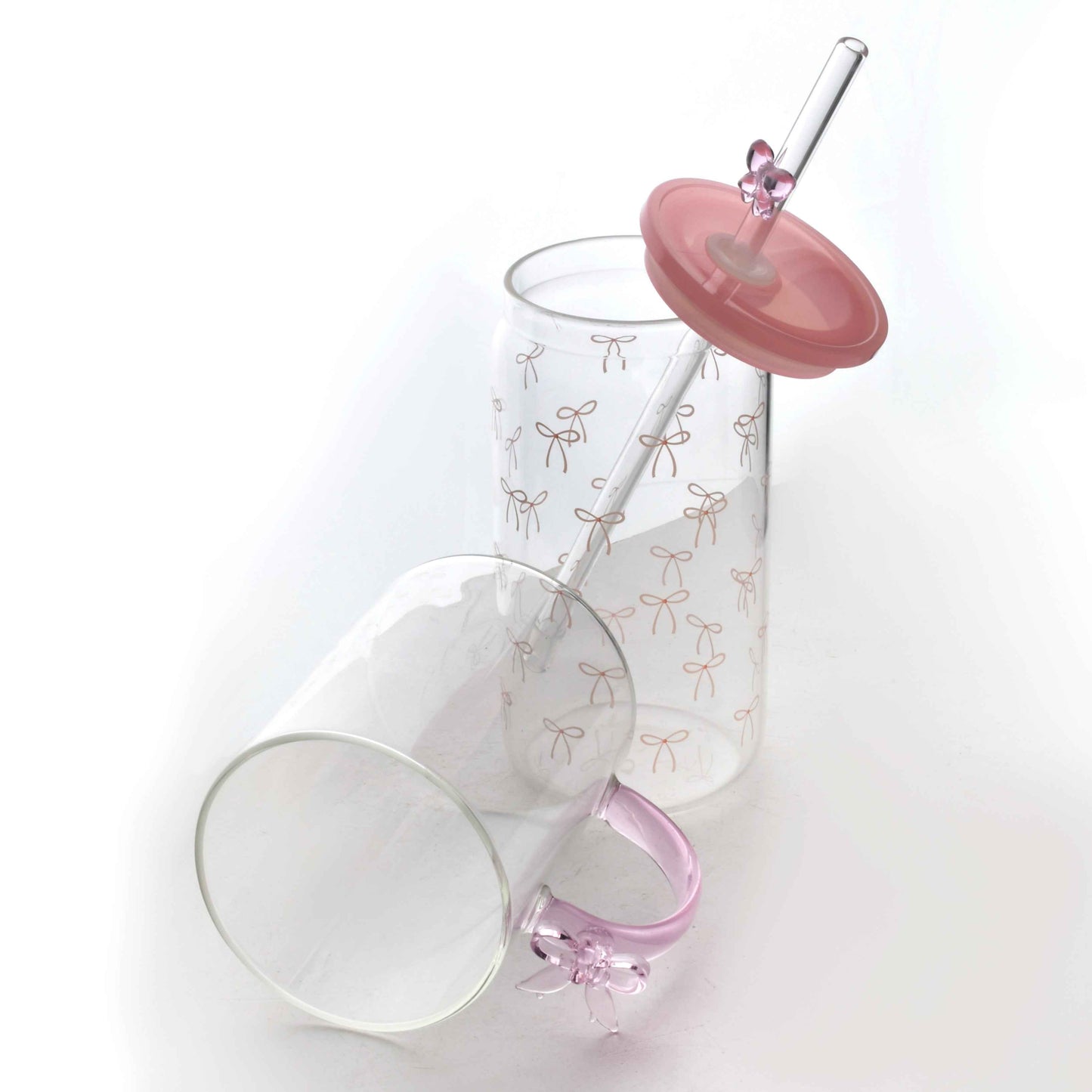 Peter Ribbon Becher mit Strohhalm 480 ml