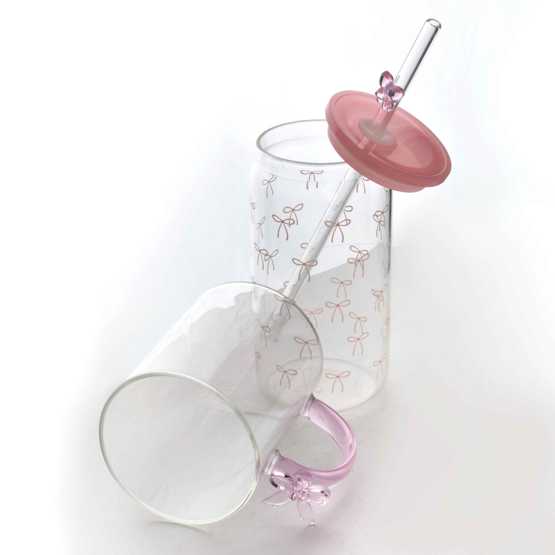 Peter Ribbon Becher mit Strohhalm 480 ml