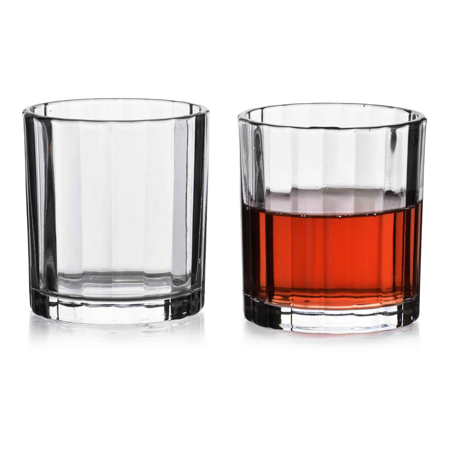 Elise Stripes Set mit 4 Gläsern 310 ml transparent