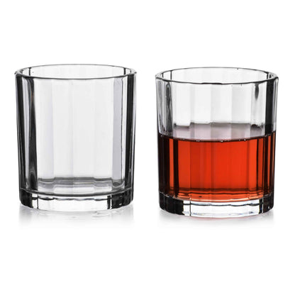 Elise Stripes Set mit 4 Gläsern 310 ml transparent