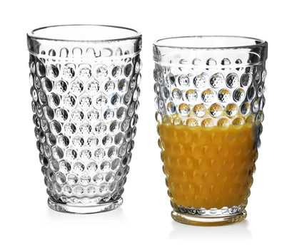 Elise Dots Set mit 6 Gläsern 380 ml