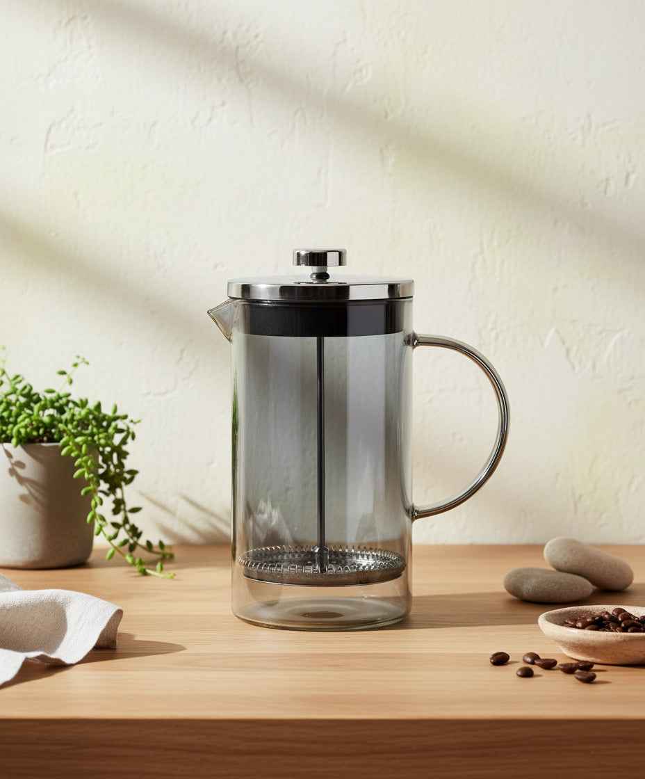 Peter French Press Kanne mit Kolben 1000 ml