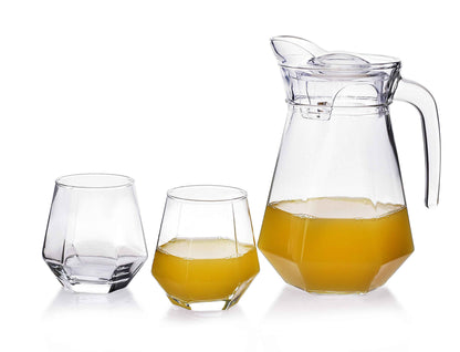 Adel Set aus Kanne 6 Gläsern 1 4 l ml