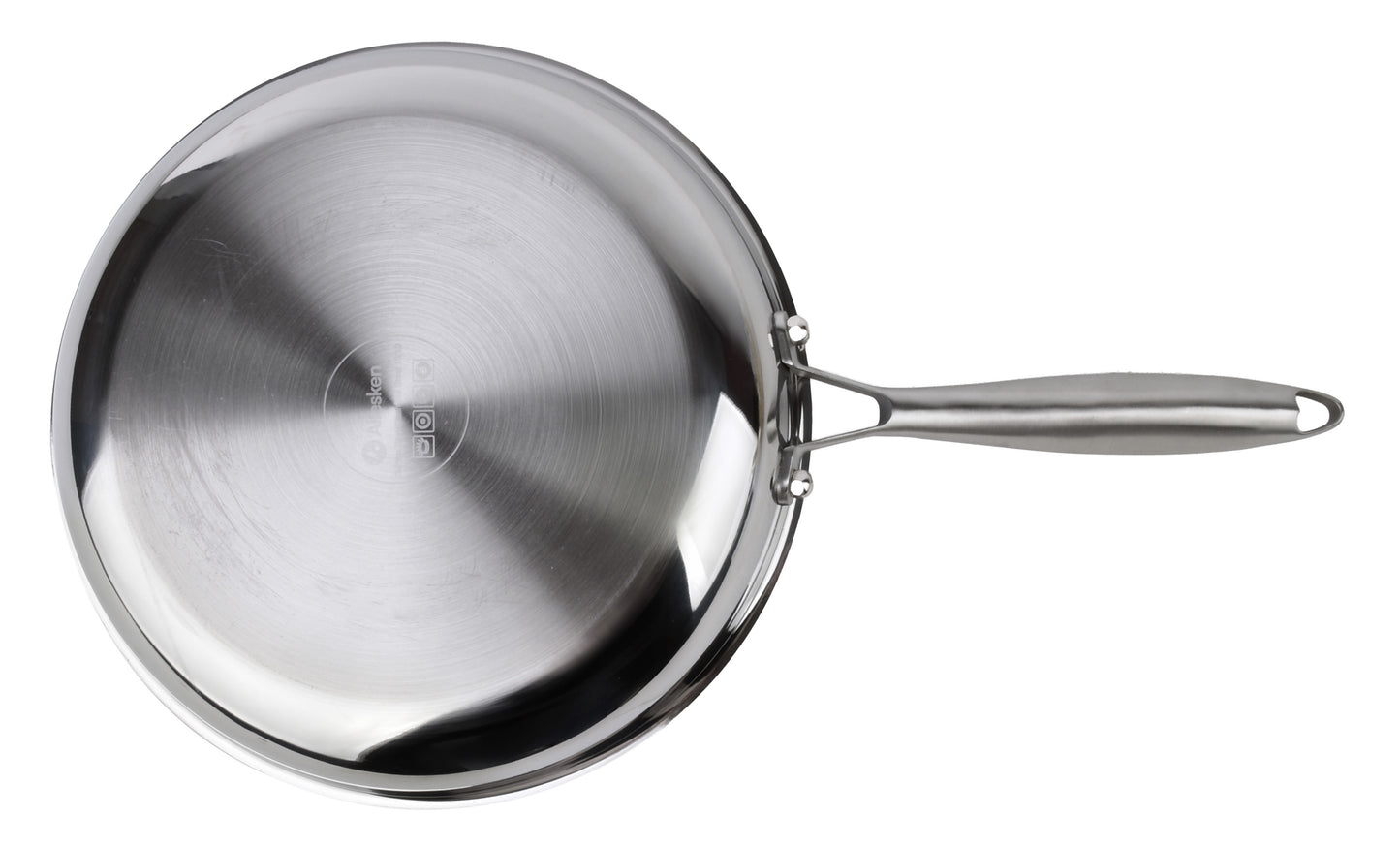 RESTA Pfanne aus Edelstahl, 24 cm, mit Rand