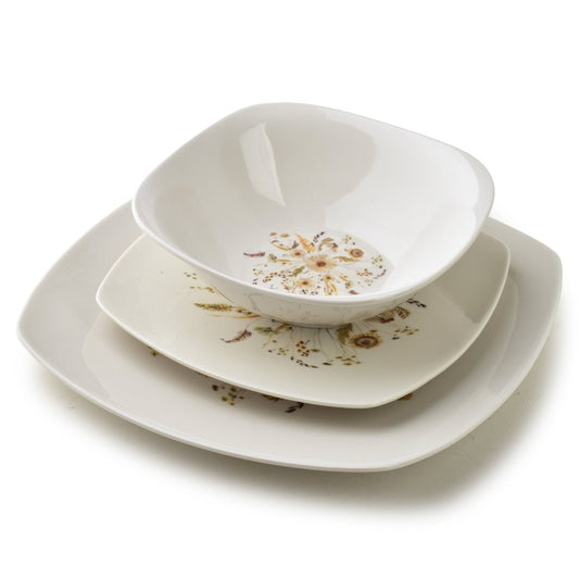 LEA Beige 18 teiliges Geschirrset Schüssel 16 5 cm 500 ml / 18 cm / 24 cm - tinkie.de