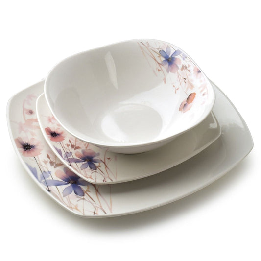 LEA Delicate 18 teiliges Geschirrset Schüssel 16 cm 500 ml / 18 cm / 24 cm - tinkie.de